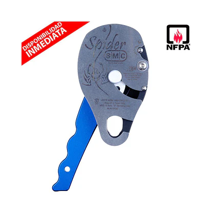 Descendedor Autofrenante Spider (sin antipánico)  – SMC