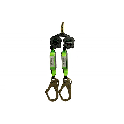 Retráctil Cinta EQS Doble 1.80mt. mosq.esc