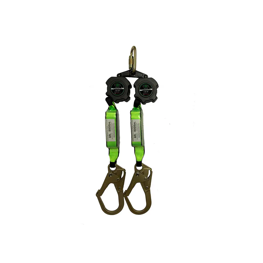 Retráctil Cinta EQS Doble 1.80mt. mosq.esc
