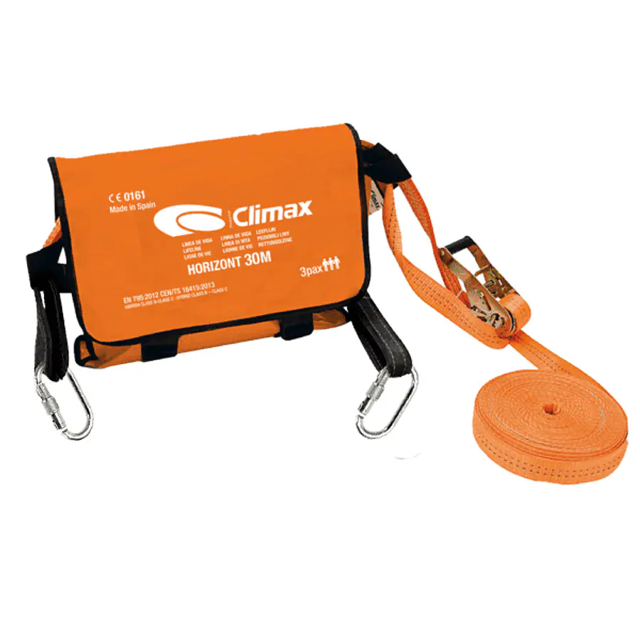 Línea de vida Temporal horizontal HORIZONT 50mm x 30mts – Climax