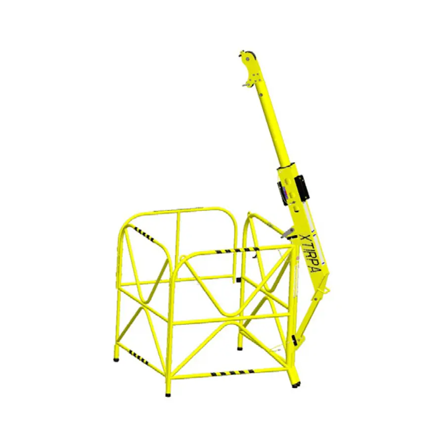 Sistema portátil IN-8002 brazo pescante con barrera cuadrada de 1m2 (IN-2210 + IN-2108) – Xtirpa