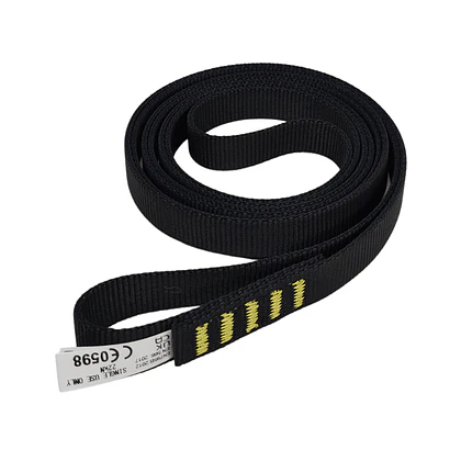 Anilla Cosida Flat Slings 18 mm X 120 Cm Black BEAL