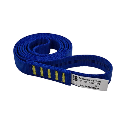 Anilla Cosida Flat Slings 18 mm X 80 Cm Blue BEAL