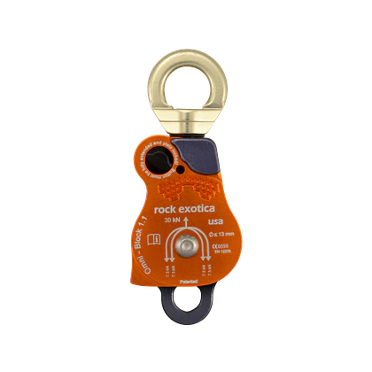 Polea Doble OMNI-BLOCK 1.1” 30kN (28MM) – ROCK EXOTICA