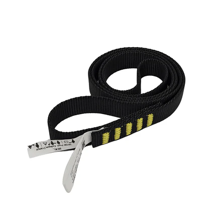 Anilla de Anclaje Plana Poliamida 80 cm x 18 mm 22kN black – Beal