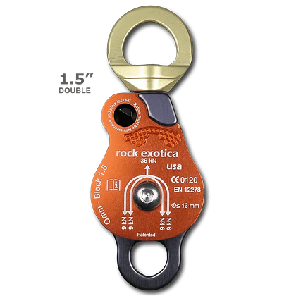 Polea Doble Omni Block 1.5″ (P51D) 36kN – Rock Exotica