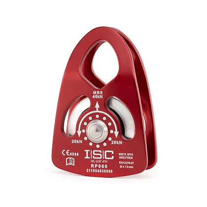 Polea Simple Prussik Pequeña 40kN NFPA (CON RODAMIENTO) – ISC