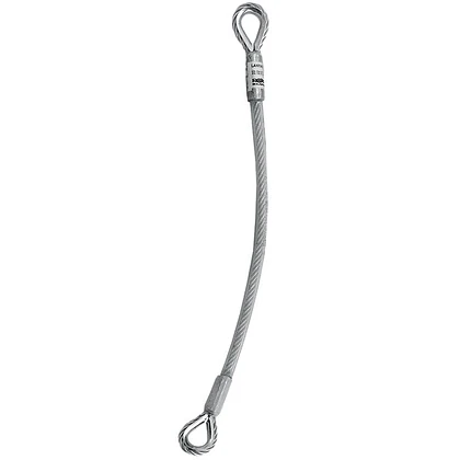 Anclaje Cable de acero Lanyard Sara 80 cm ROCK EMPIRE