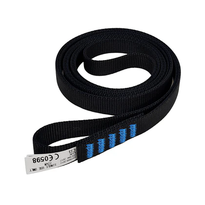 Anilla de Anclaje Plana Poliamida 120 cm x 18 mm 22kN black – Beal