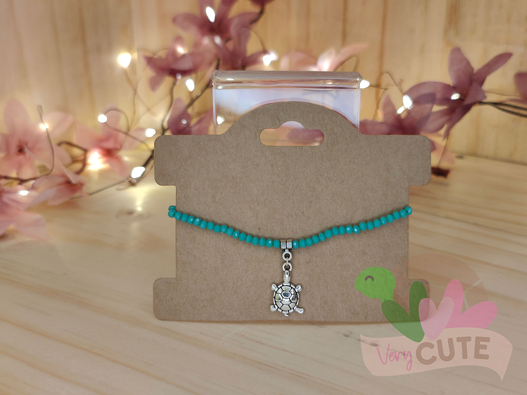 Pulsera Cristal Tortuga 1