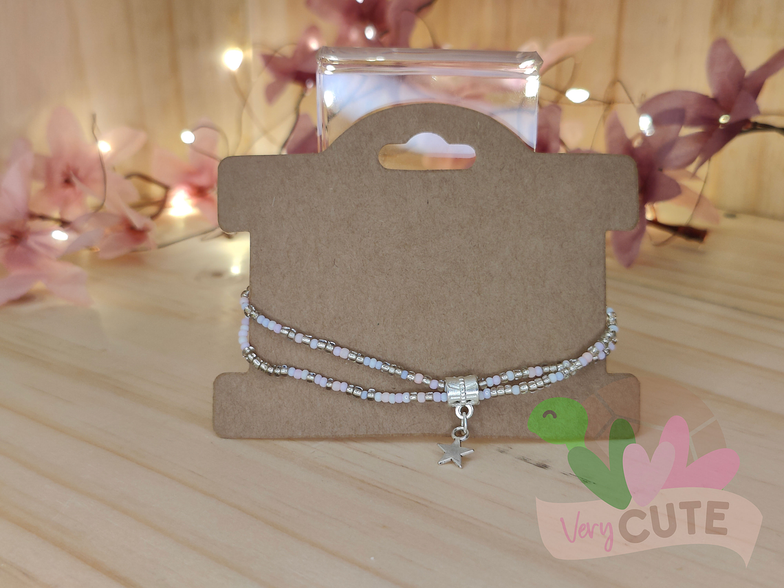 Pulsera Pastel Doble Estrella 1