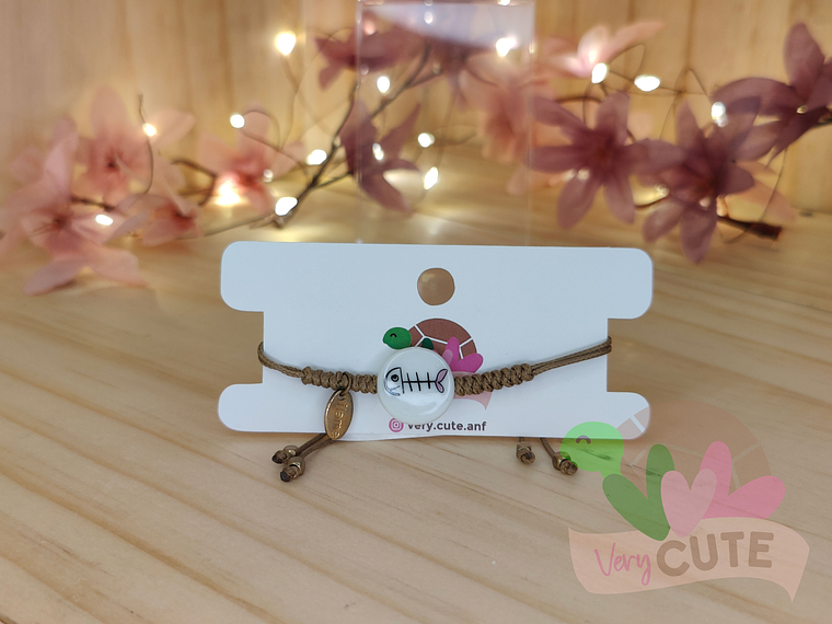 Pulsera Cerámica Pintada 1