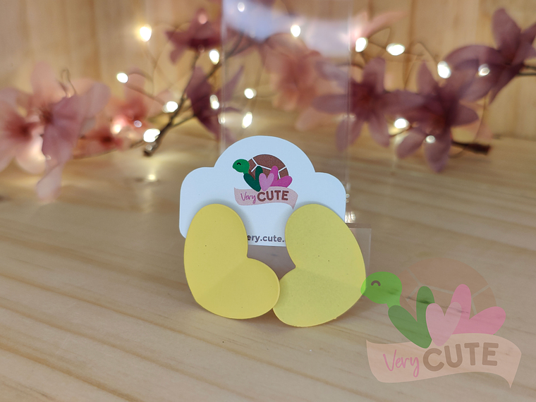 Aros Corazón Mariposa 4