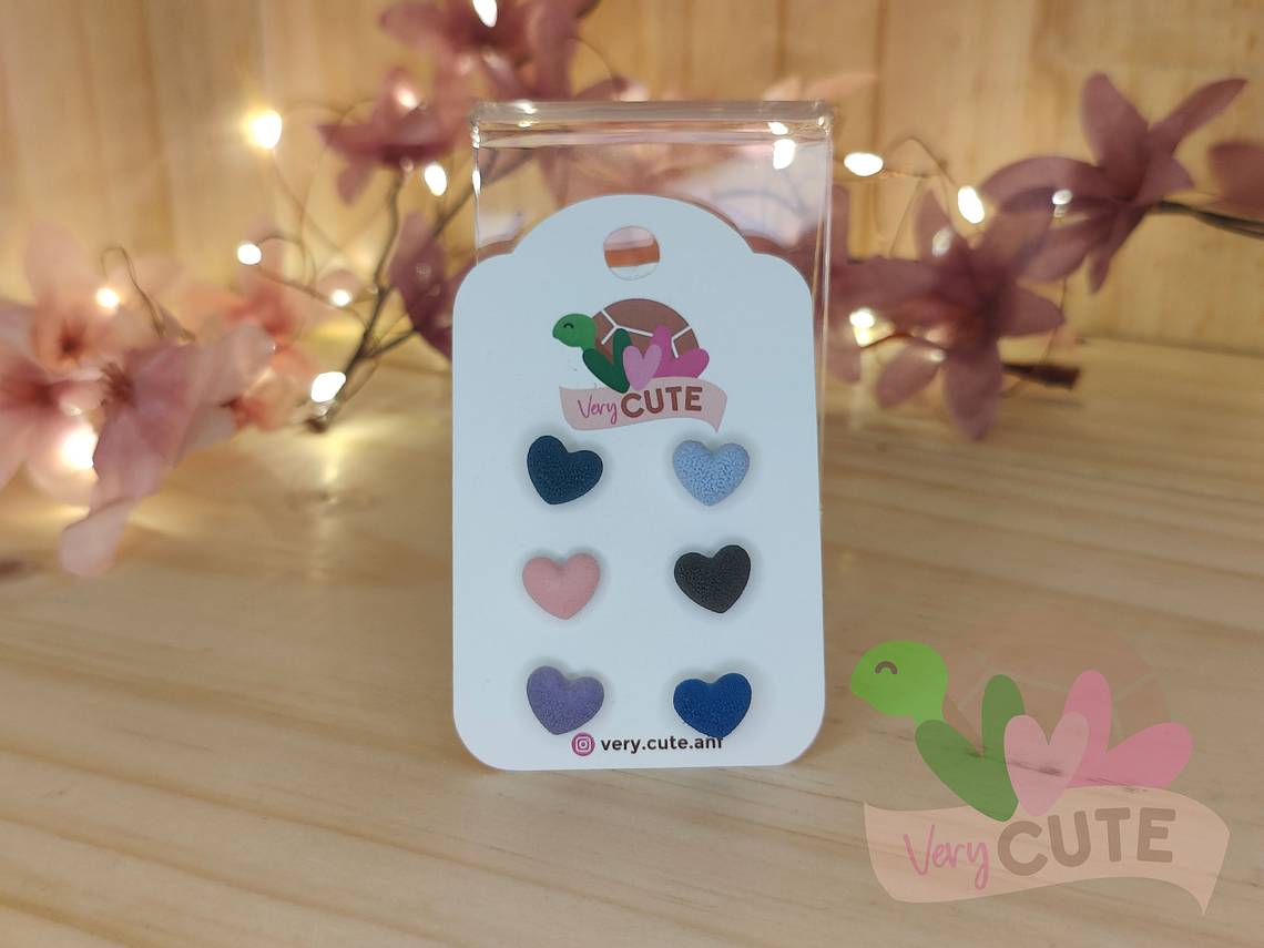 Aros Trio Corazones 3