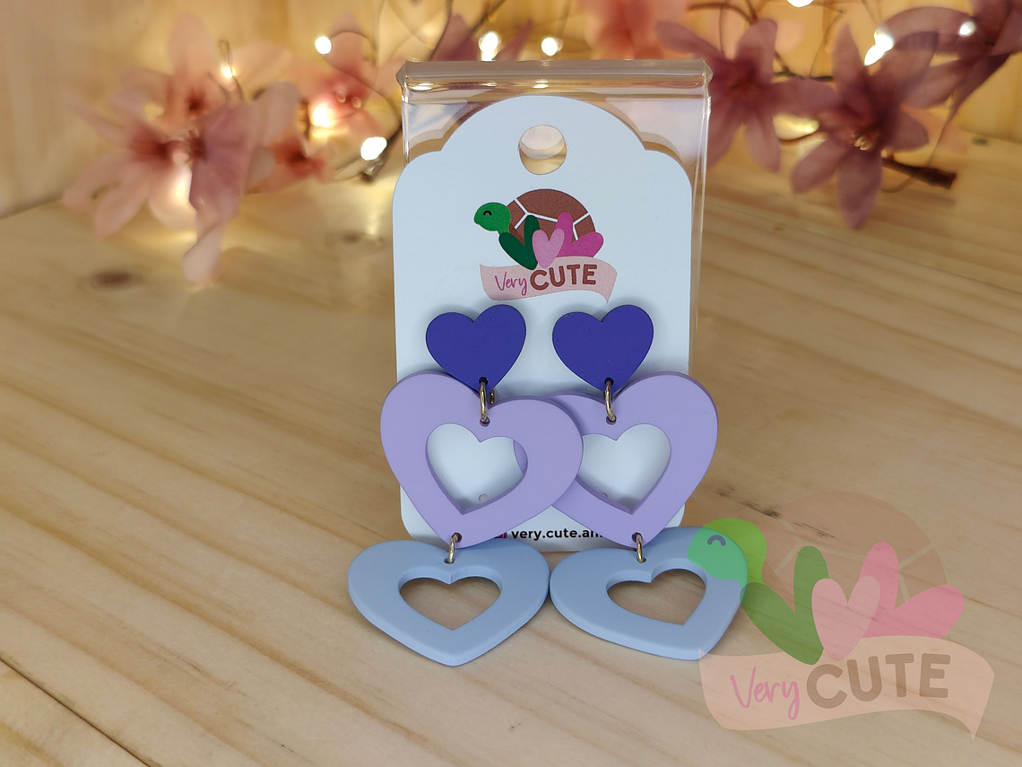 Aros Corazón  - Varios Diseños 2