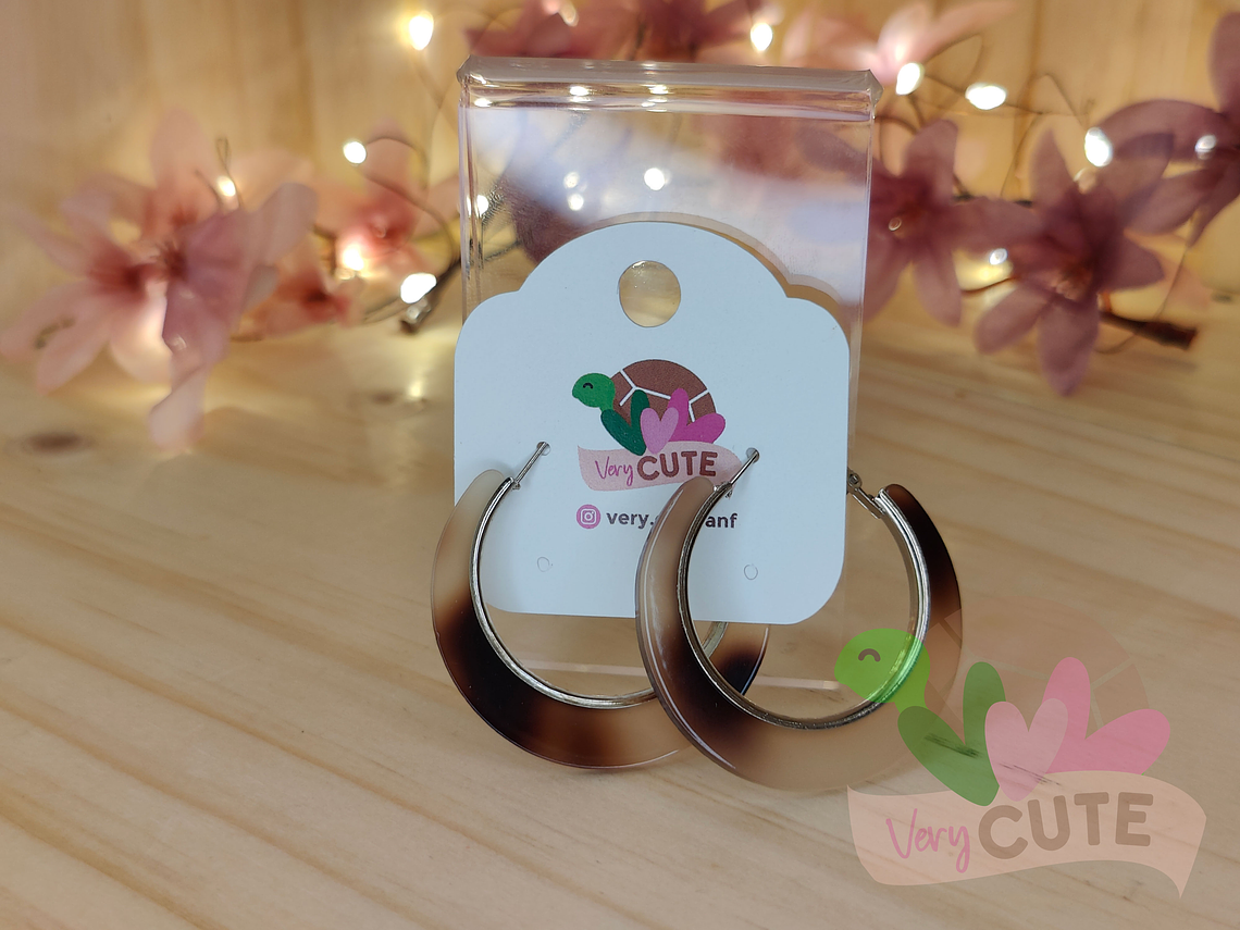 Aros Argolla Acrílico 1