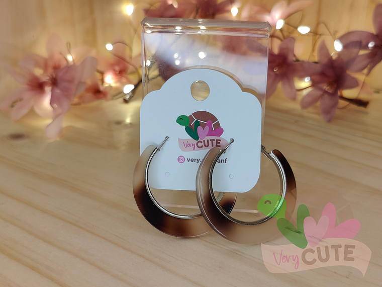 Aros Argolla Acrílico 1