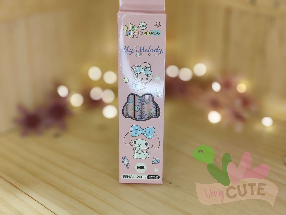 Set lápices Grafitos - Personajes Sanrio 3