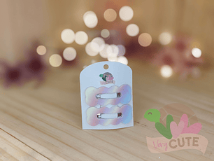 Pinza Pelo Diseño Degrade - Colores