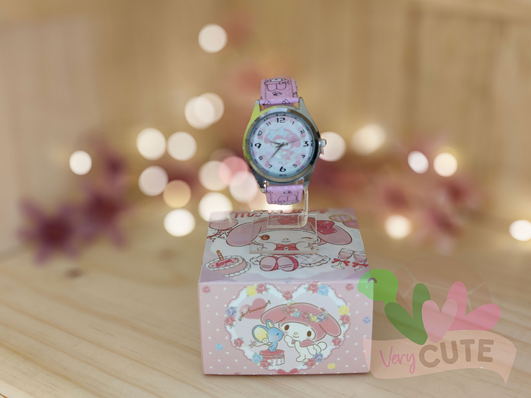 Reloj - Personajes Sanrio en Caja 6