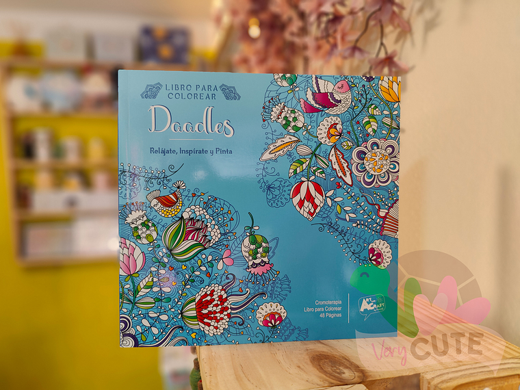 Libro Colorear Doodles Mandala 1