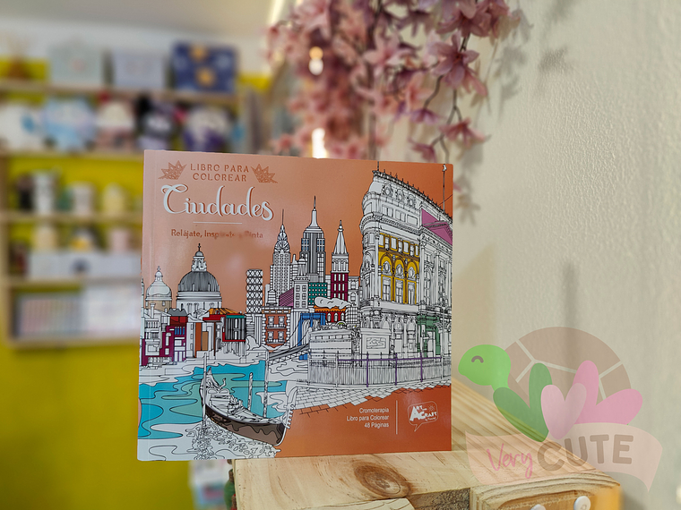 Libro Colorear Ciudades 1