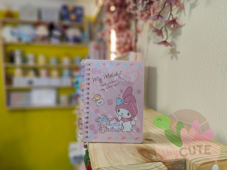 Libreta argollada Pequeña -  Personajes Sanrio 1