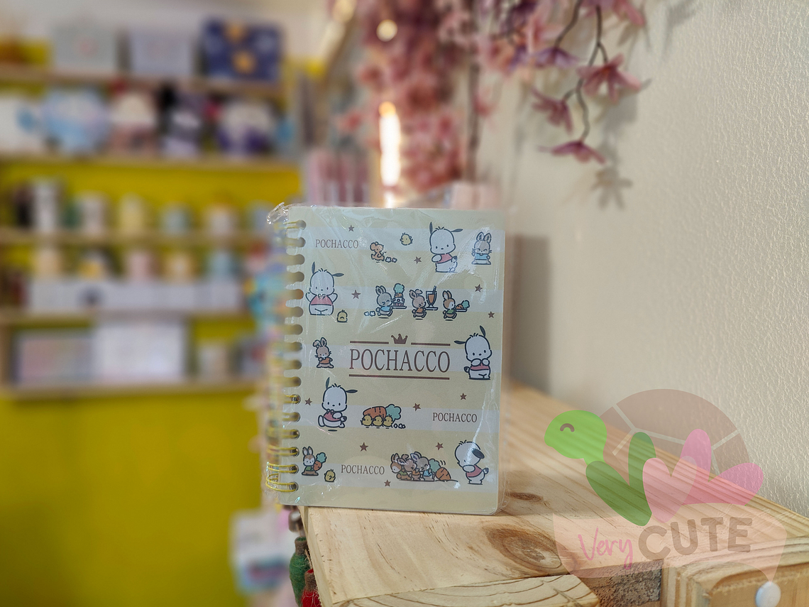 Libreta argollada Pequeña -  Personajes Sanrio 2