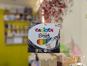 Plumones Brush - 20 Colores