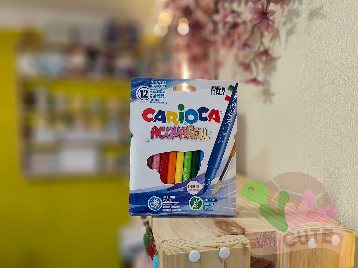 Plumones Acquarell - 12 colores 1