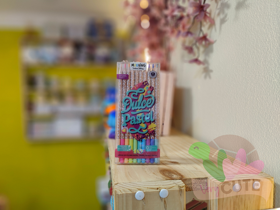 Lápices de Colores Dulce Pastel - 10 colores 1