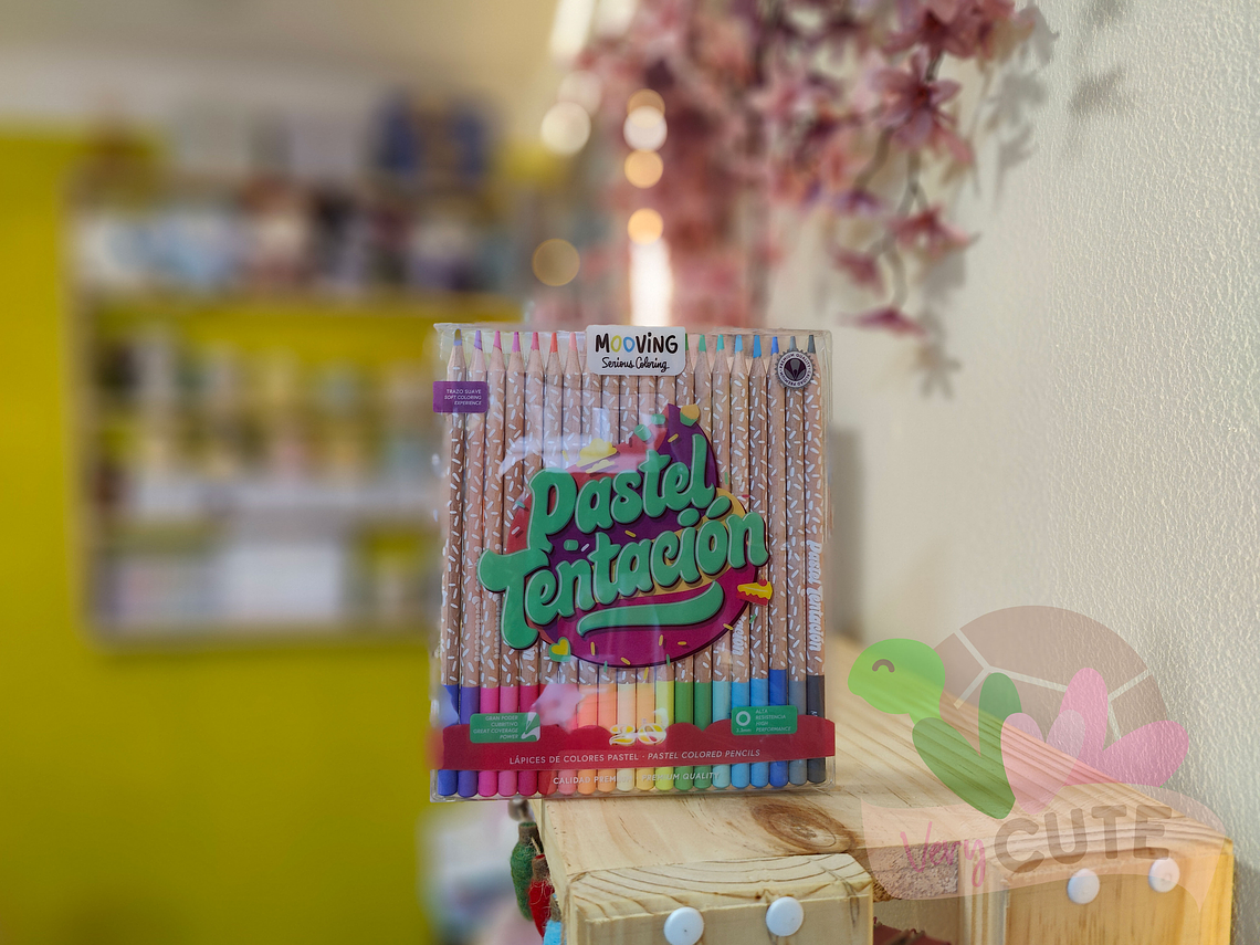 Lápices de Colores Pastel Tentación - 20 colores 1