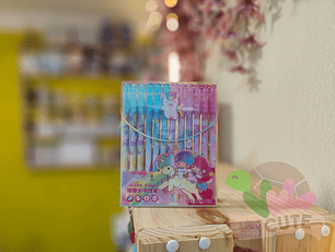 Set de 12 lápices Tinta Gel 0.5 mm