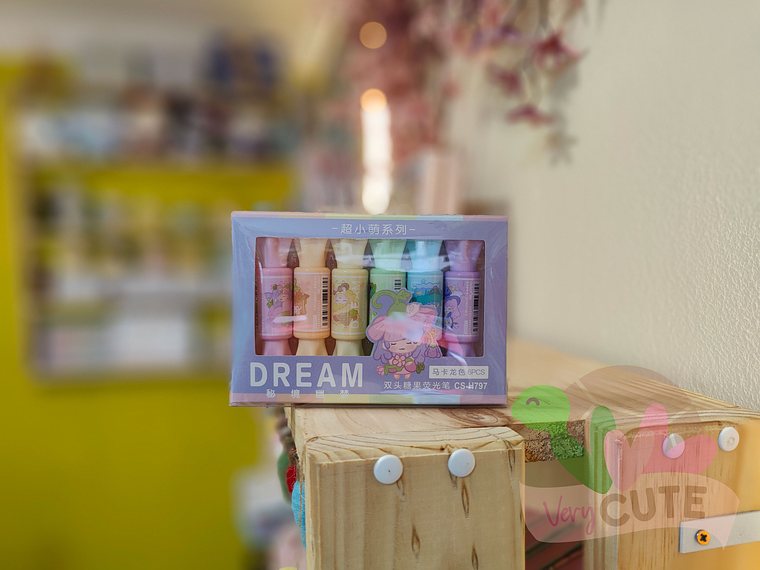 Set Destacadores Forma de Dulces 1