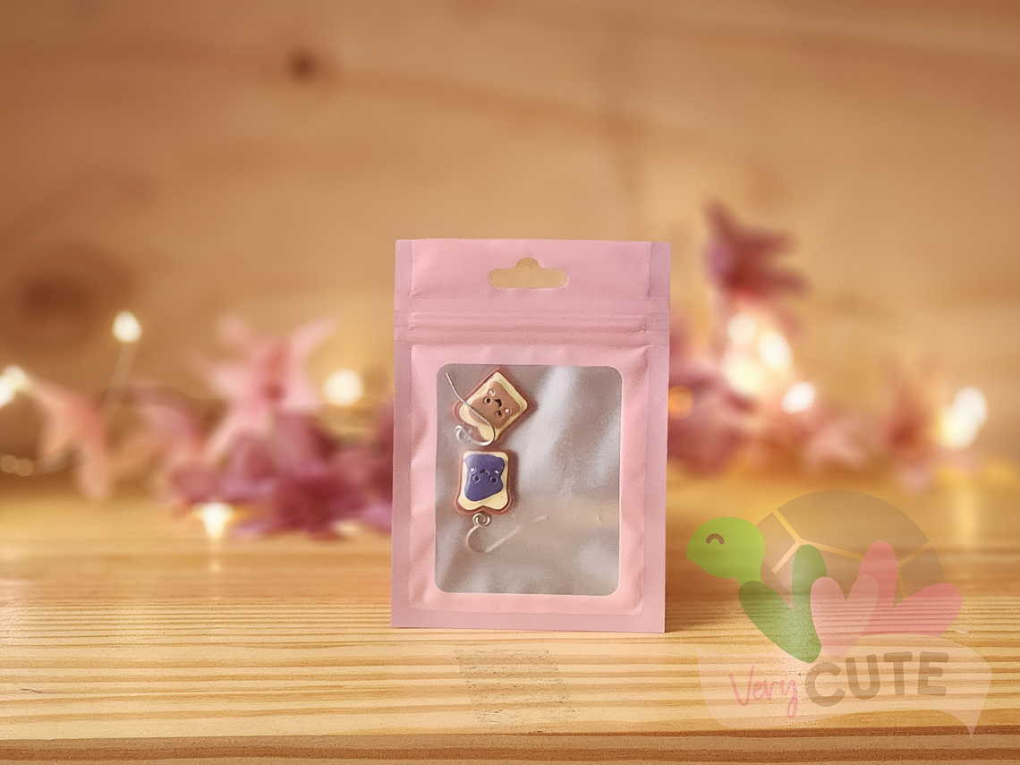 Aros Kawaii Colgantes - Diseños 5