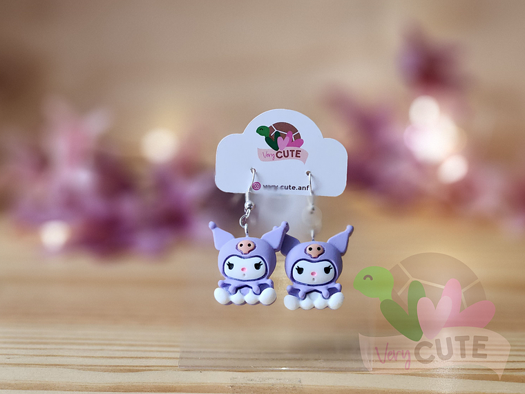 Aros Colgante Personajes Kawaii 2