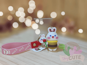 Llavero Conejo - Diseños