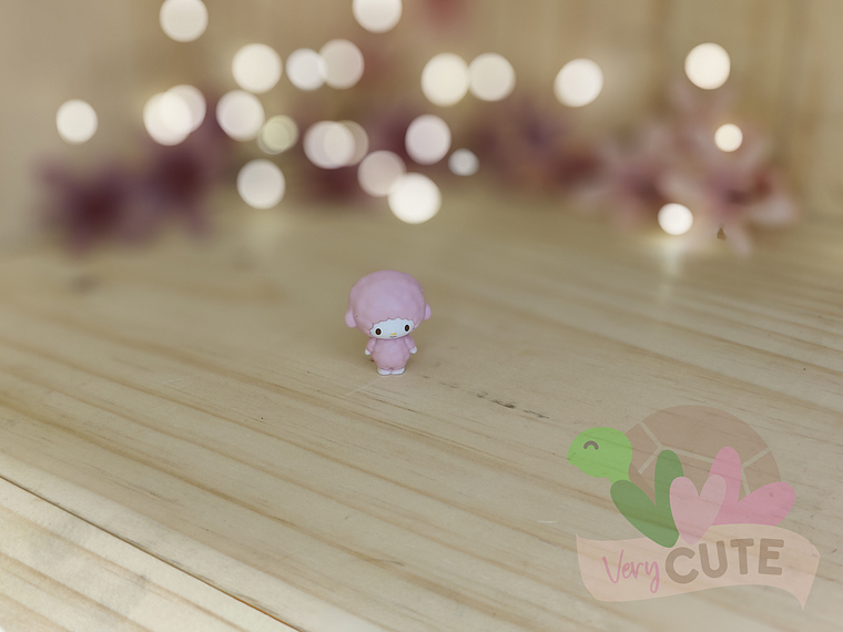 Figura de Colección - Ovejita Rosada 1