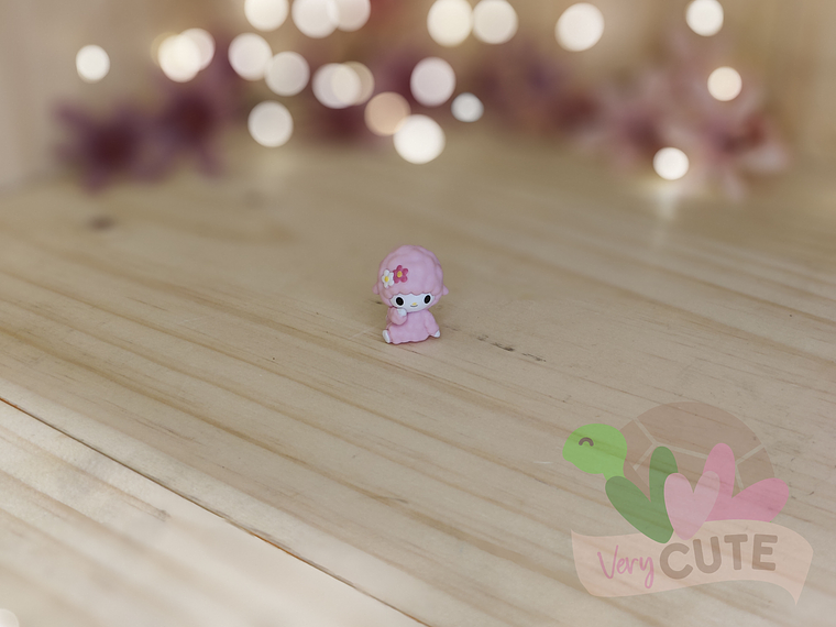 Figura de Colección - Ovejita Rosada 3
