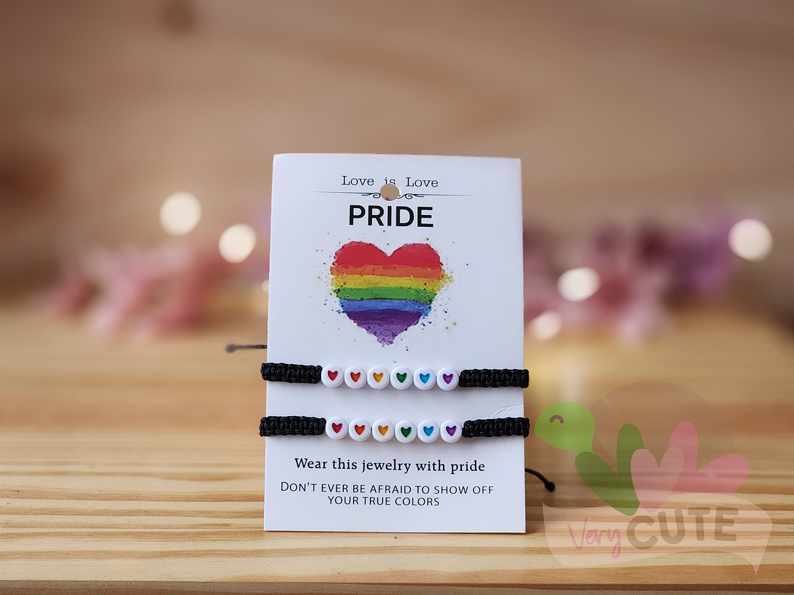 Pulseras Pride  - Love is Love 2