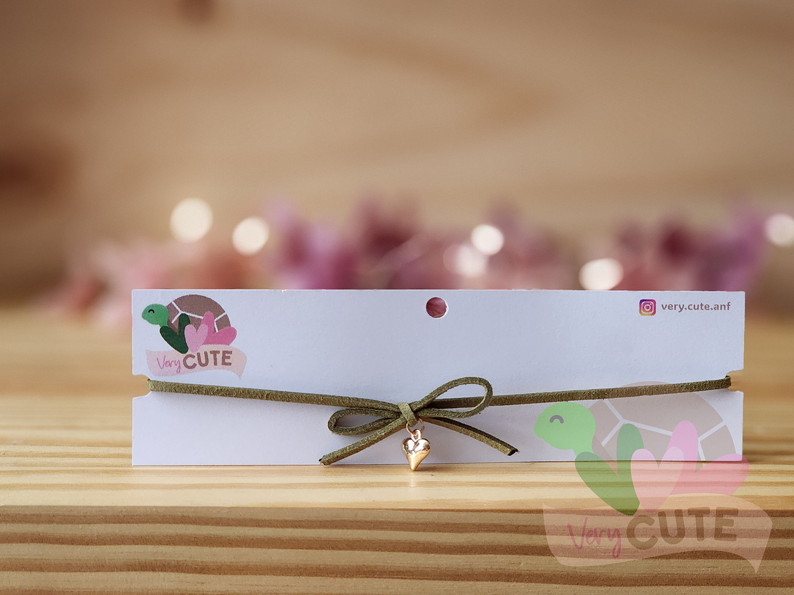 Chocker Rosa Corazón 1