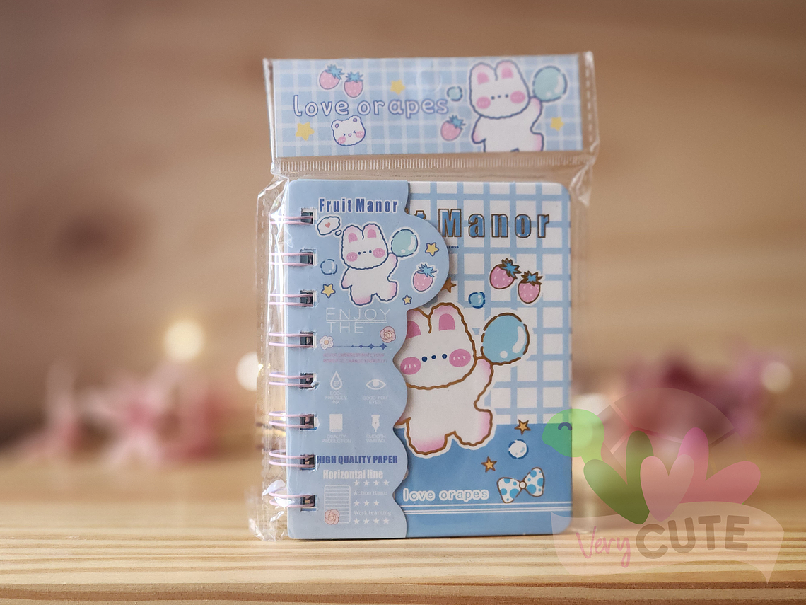 Mini Libreta Argollada Fruit Manor 2