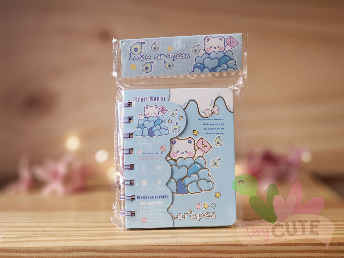 Mini Libreta Argollada Fruit Manor 3