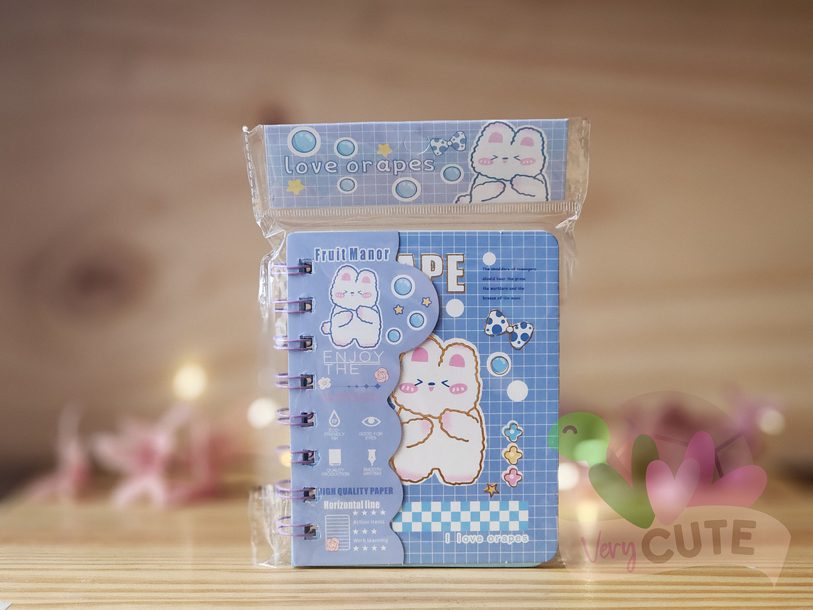 Mini Libreta Argollada Fruit Manor 4