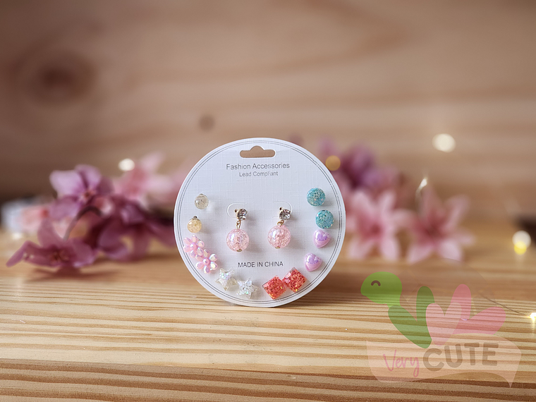 Set Aros Niña - Diseños 3