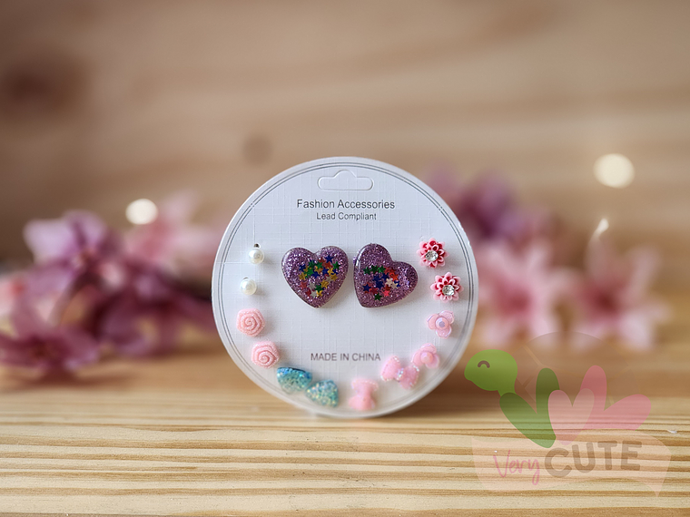 Set Aros Niña - Diseños 4