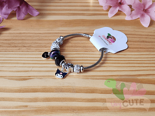 Pulsera Estilo Pandora - Kuromi