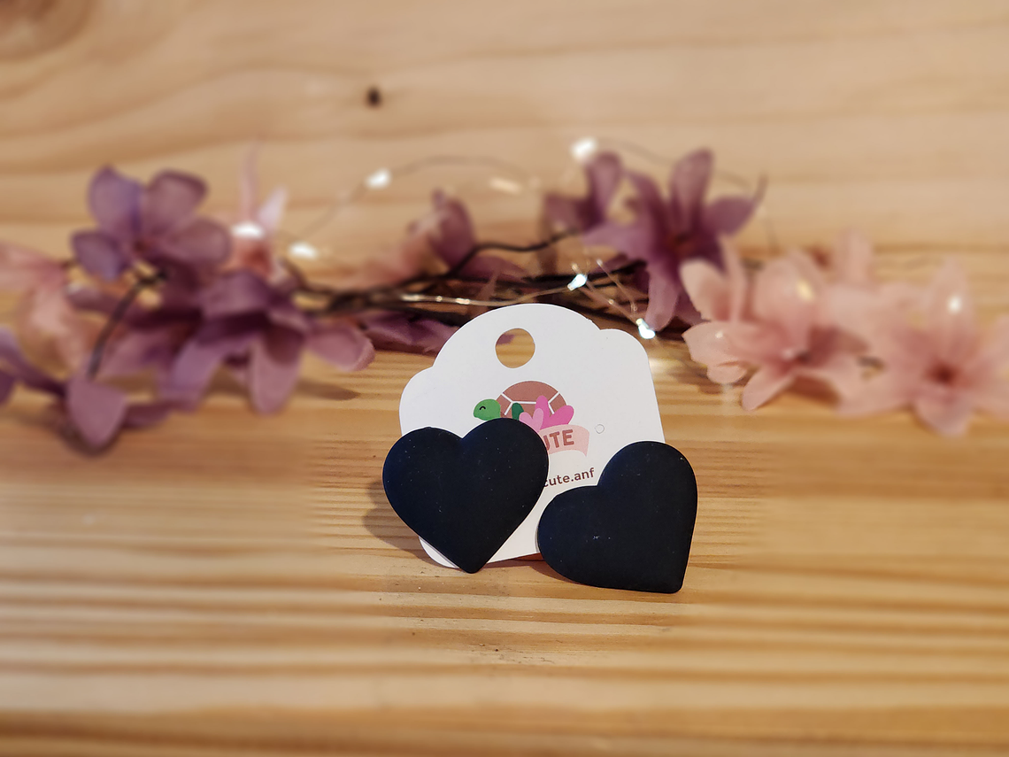 Aros Corazón Engomado Mediano 3