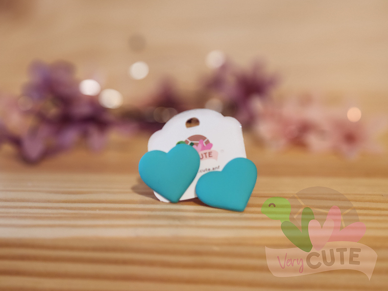 Aros Corazón Engomado Mediano 5