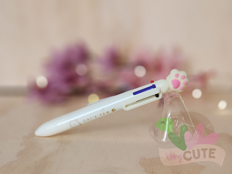 Lápiz Multicolor Patita de Gato - 6 Colores  3